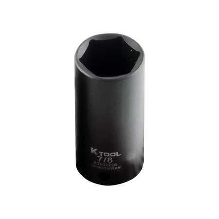 K-TOOL INTERNATIONAL 3/8" Drive Impact Socket black oxide KTI-32228